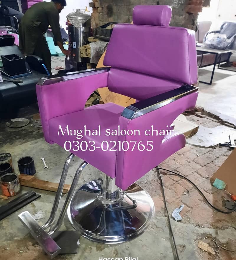 Saloon Chair/ Parlour Chair/ Bed Massage/ Chair Trolley/ Massage Bed 19