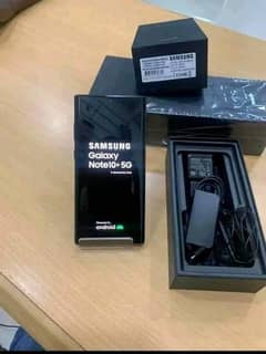 Samsung Note 10 plus 5G 12gb Ram 256 for urgent sale  03269200962