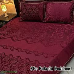 3pcs Palachi Embossed Double Bed Sheets