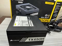 Corsair Tx650m (650watt) 80+ Gold Semi Modular Power Supply