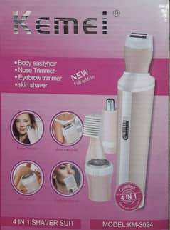 4 in 1 hair removal electric trimmer for woman undershaver