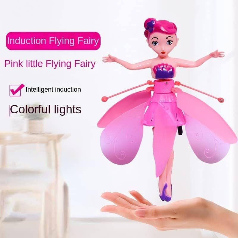 Hand-Controlled Flying Fairy Princess Doll for Kids 3