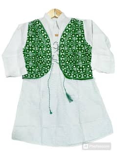 1Pc Girl's Koti Style Shirt