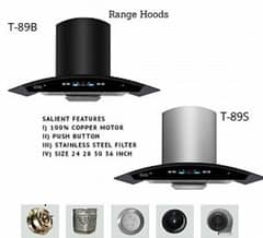 IMPORTED AIR HOOD CHIMNEY FAN 24, 27, 29, 32, 34 ALL SIZE 03044767637