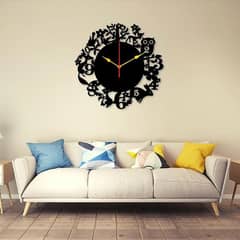 jungle Dial analogue wall clock