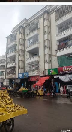 Two Bedroom Flat available for sale in Road Tower black 12 Gulshan -e-Johar