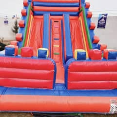 jumping castle slide