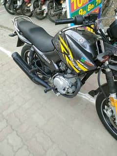 Yamaha bike total jenune koi scratch nae bike pr