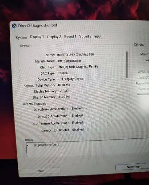 acer nitro 5 Gtx1650 4 gb graphics 4