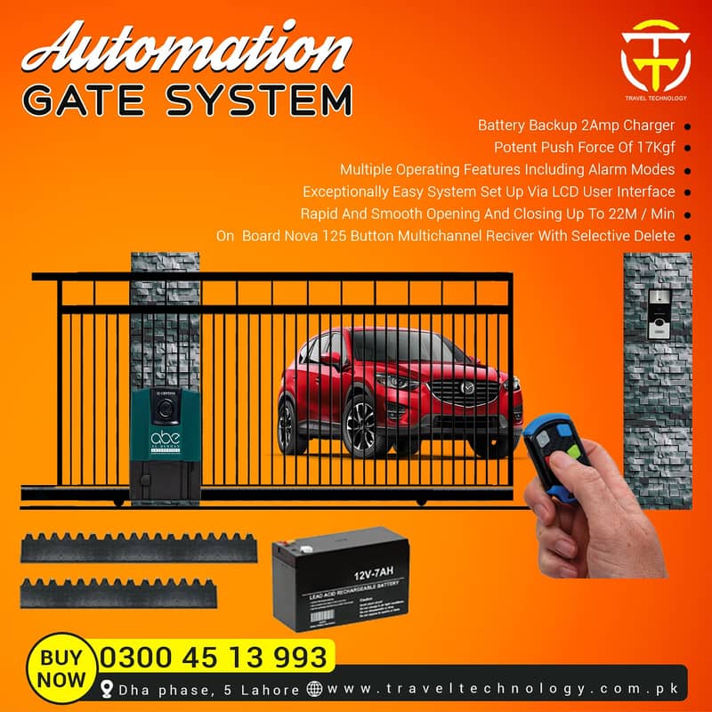 Gate Automation Motor system Sliding and Swing 0