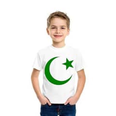 Boy's Stitched Catton Printed T_Shirt