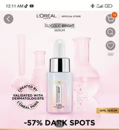 LOREAL PARIS GLYCOLIC BRIGHT SERUM