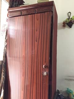 single wooden cupboard