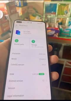 oppo reno 3 pro 4g raam 8rom 128