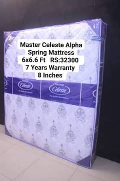 Molty  Foam Master Celeste King Size Spring Mattress Used As new