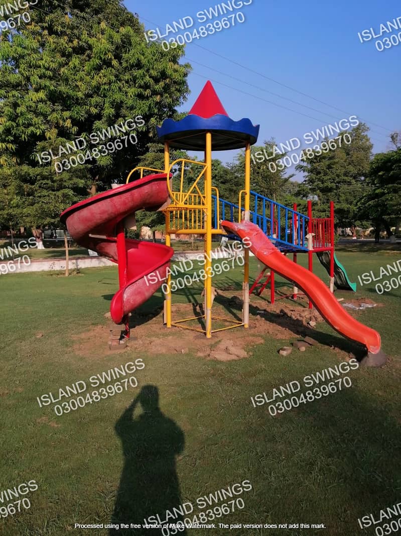 Kids SLIDES | ISLAND | SWINGS | KIDS RIDES | JHOLA | KIDS PLAY LAND 12