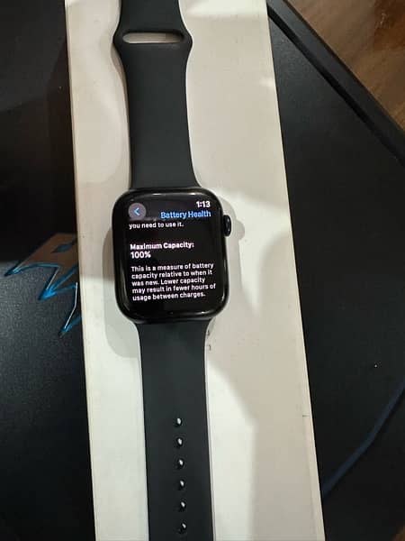 Apple Watch series 9 45mm midnight under warranty 0