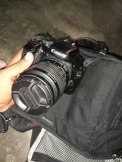 Camera Model 550 D with lens 18.55 + bag + charger