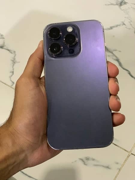 iPhone 14 Pro Deep Purple Dual Sim Pta Approved 0