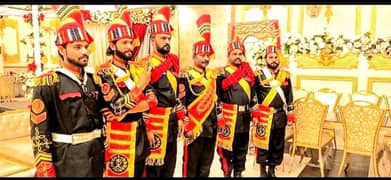 Fauji Band Baja /Dhol for mendi & barat event/Pipe band/foji band baj