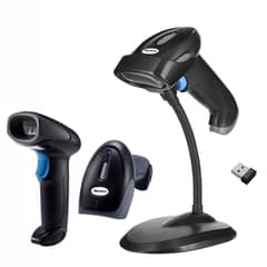 Speed-X 8700 2d Wireless 2.4ghz Barcode Scanner With Stand And Receive