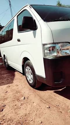 toyota hiac baqsa  2016 model ac working petrol 2tr engine