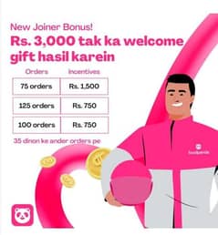 Foodpanda Delivery Job