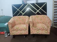 Dewan sofa/ 2 seater/single seater/room chair/poshish chair set