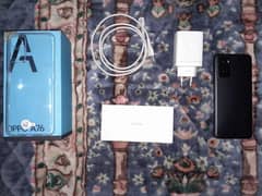 oppo a76 with box and charger,guide
