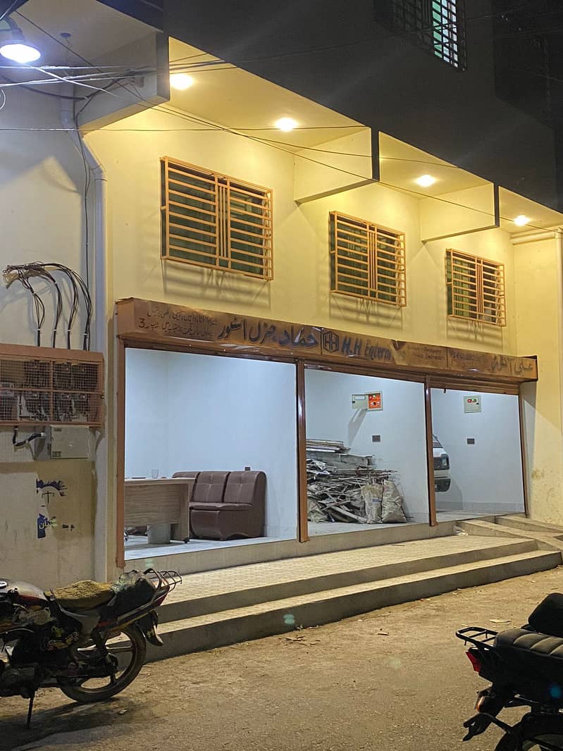 Brand New Shop Plus Maznine, North Karachi sector 11i, U. P Mor. 2