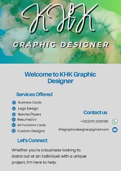 Graphic Designer services