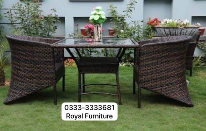 Rattan Dining Chairs Outdoor Furniture 6