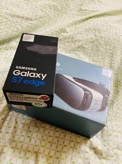 samsung galaxy s7 edge with new vr gear