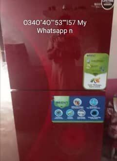 fridge brand new red colour and O34O ,__4O__53__157 my WhatsApp n
