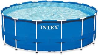 Intex 15ft X 36 in Metal Frame Pool Set