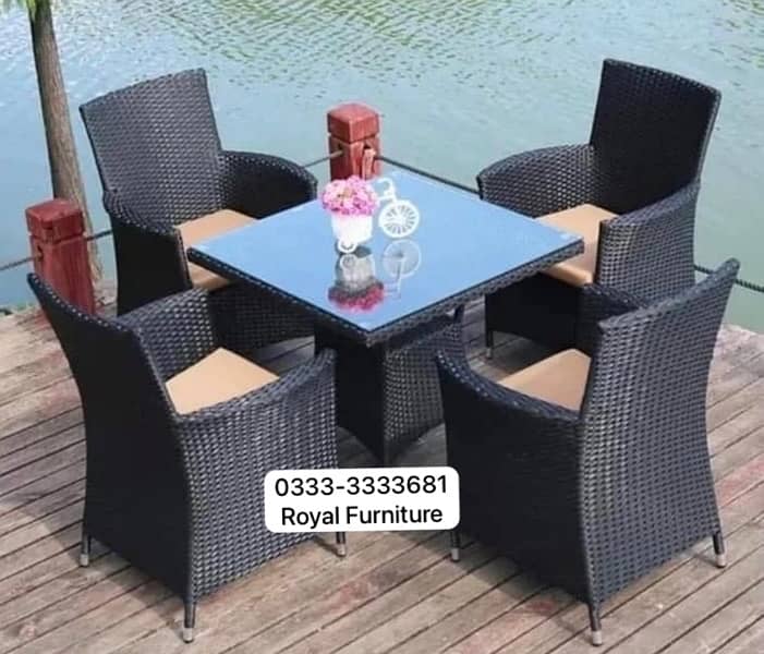 Rattan Furniture/Outdoor Dining/Cafe chairs 2