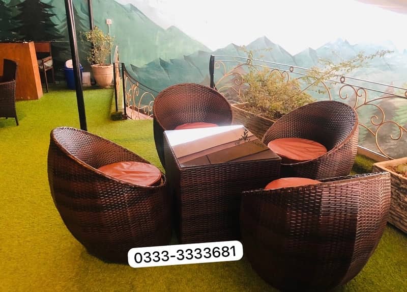 Rattan Furniture/Outdoor Dining/Cafe chairs 10