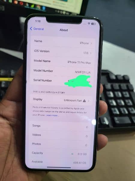 Apple Iphone 11 Pro Max 512GB Non PTA 4