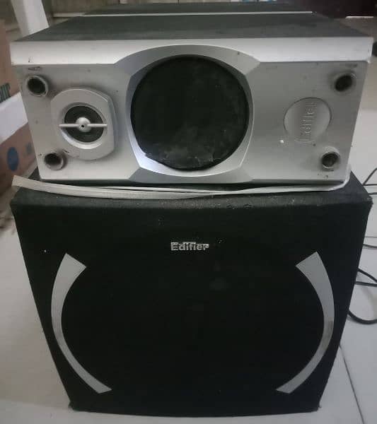 Sale Offer Edifier Speaker 2.1 with Woofer Bass boosted 1