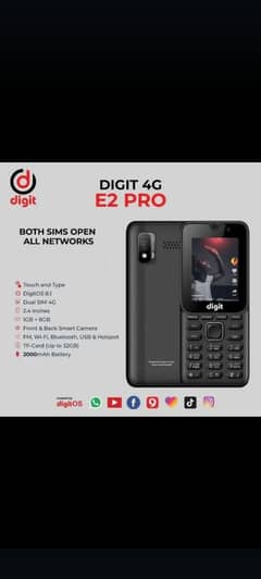 Mobil E2Pro digit 4g 0