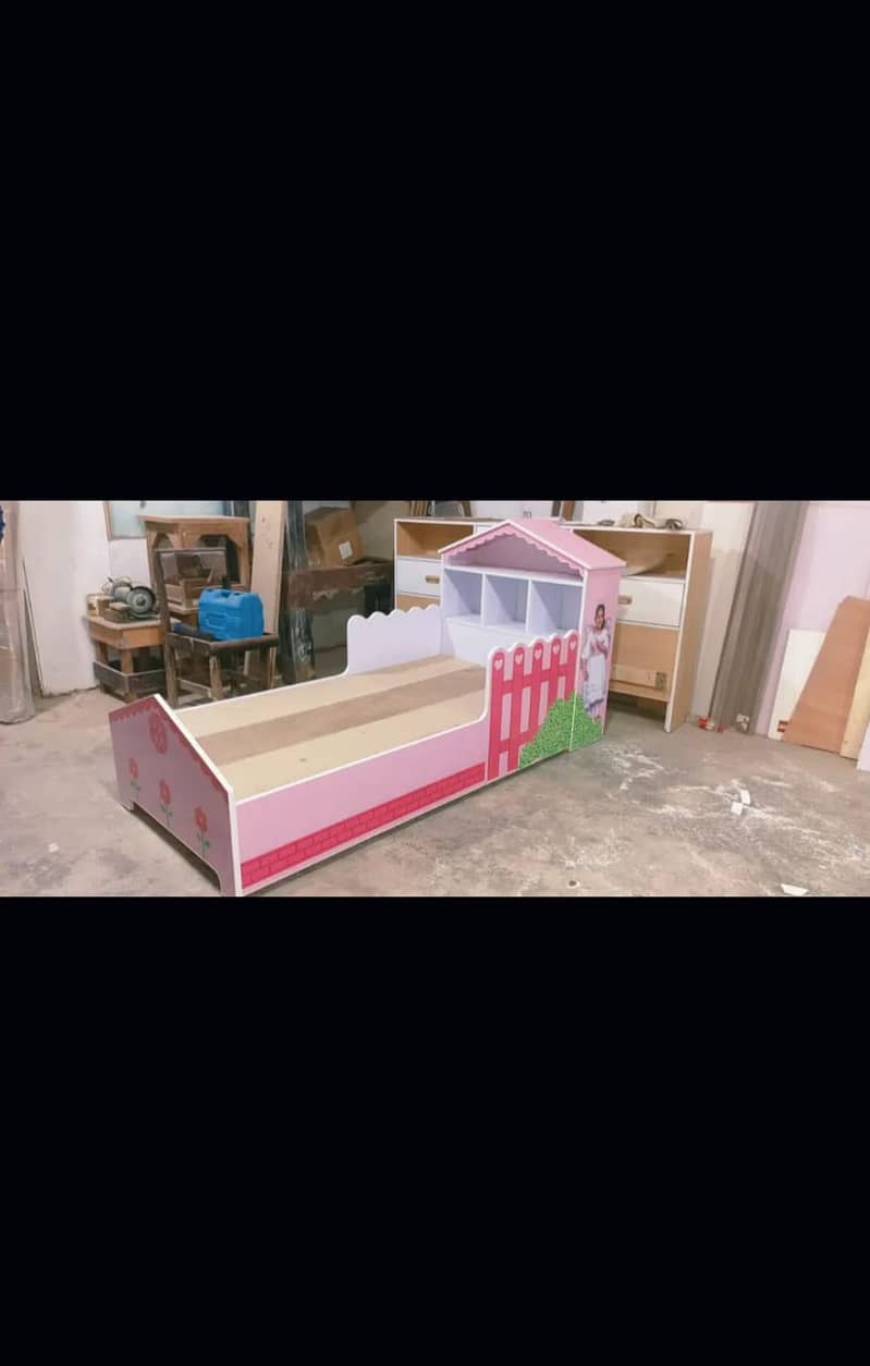 Kids bed | Single Kids Bed | Single Car Bed / kids bed | 03234921584 14