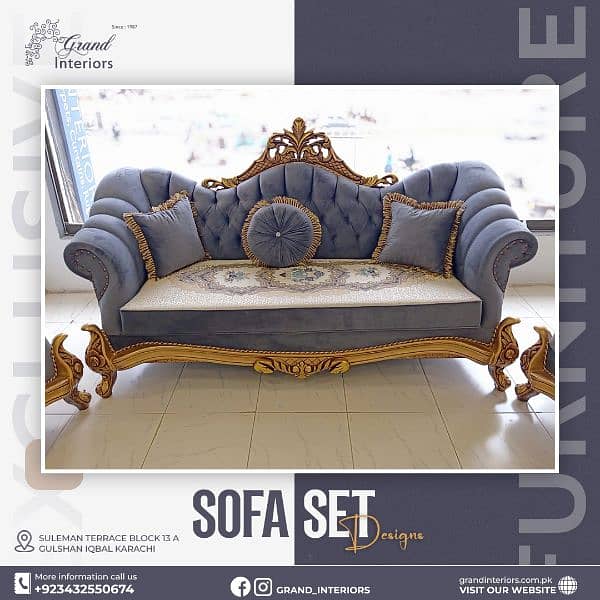 Sofa sets sofa collection sofa cum bed designer Grand interiors 2