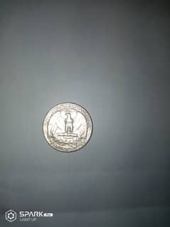 Old USA 1965 Coin Quarter Dollar