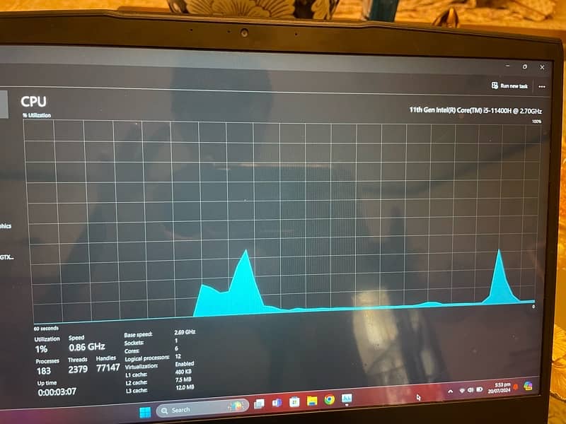 MSI GV15 Thin - i5 11th GTX 1650 Max-Q 144Hz 7