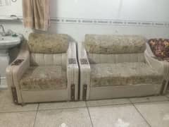 1 2 3 Sofa Set 8/10 Condition