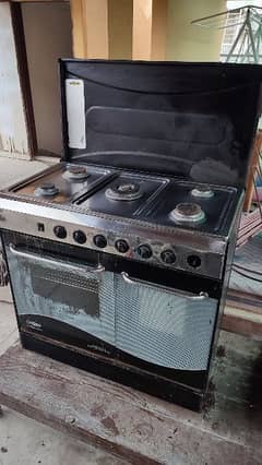 5 Burner + Oven + Electric Grill complete stove