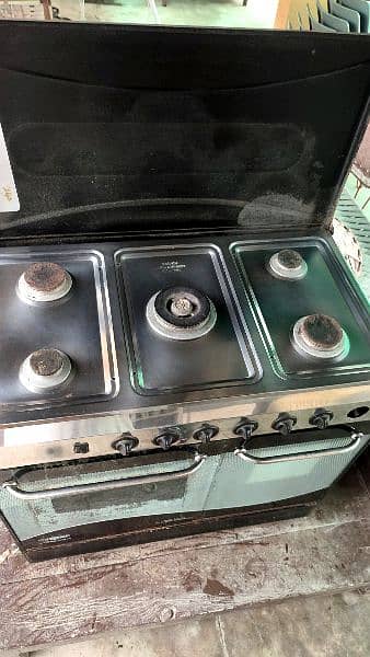 5 Burner + Oven + Electric Grill complete stove 2