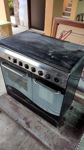 5 Burner + Oven + Electric Grill complete stove 6