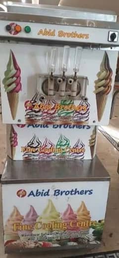 ice cream pump wali machine. and slush machine