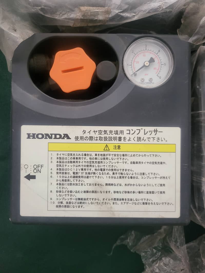 Japan Air Compressor Dash  Cam Honda Vezel Fit Grace 3